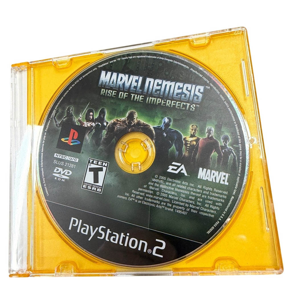 Marvel Nemesis Rise of the Imperfects Sony PlayStation 2